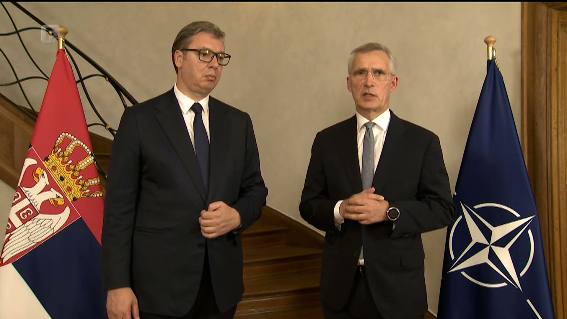 Vučić se u Briselu sastao s Lajčakom i Stoltenbergom